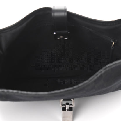 Gucci Monogram Small Jackie O Hobo Black 5 of 11
