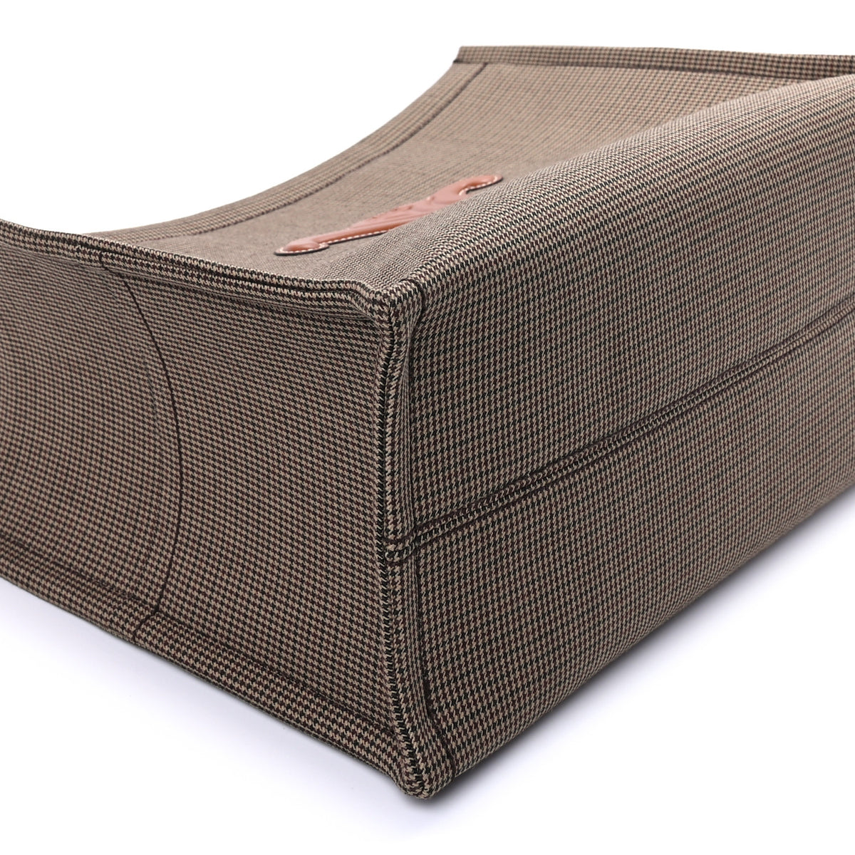 Celine Tweed Calfskin Triomphe Large Cabas Thais Multicolor 7 of 8