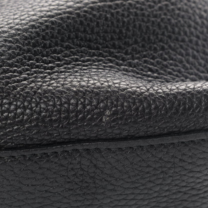 Gucci Pebbled Calfskin Medium Soho Chain Shoulder Bag Black 5 of 8