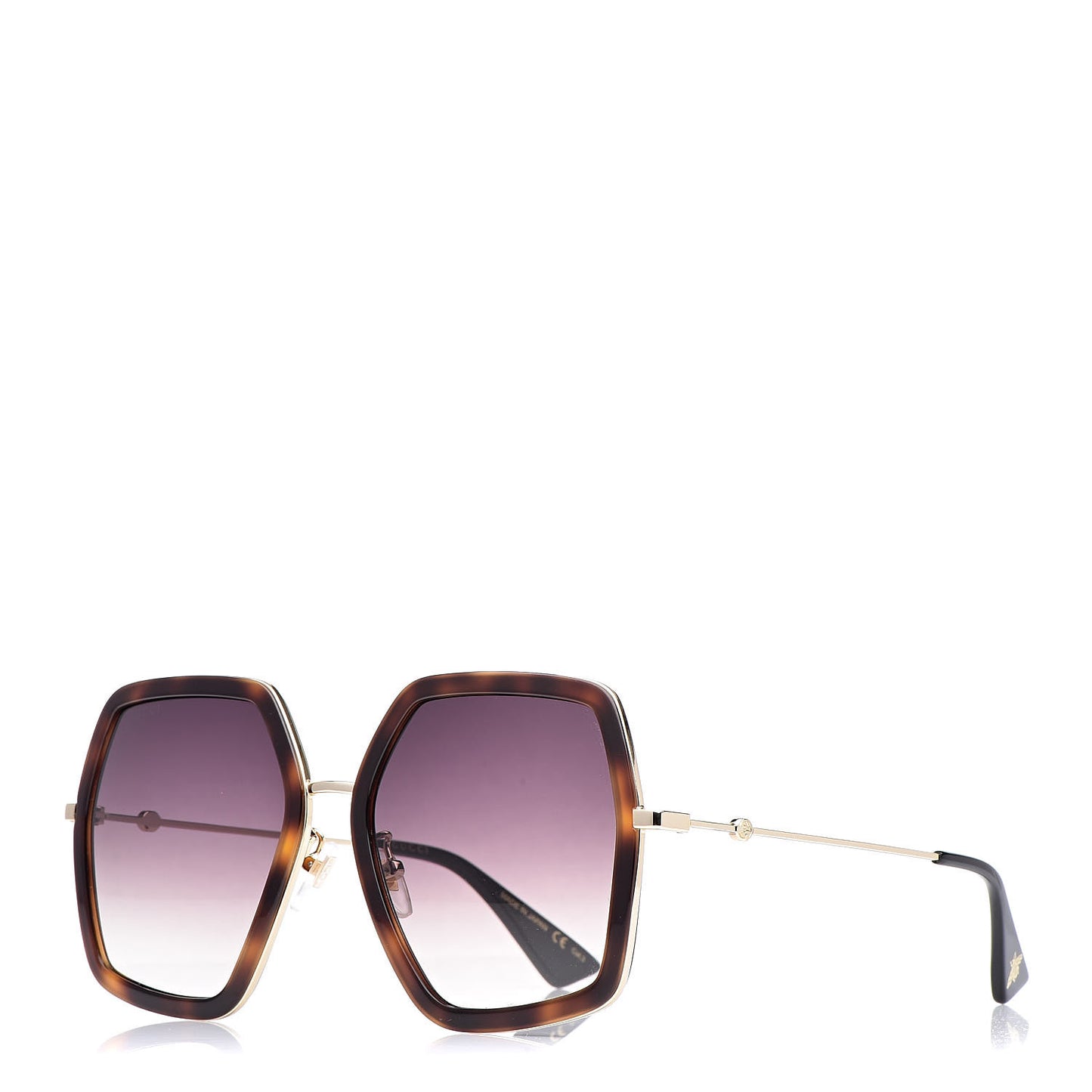 Square Frame GG0106S Sunglasses Tortoise