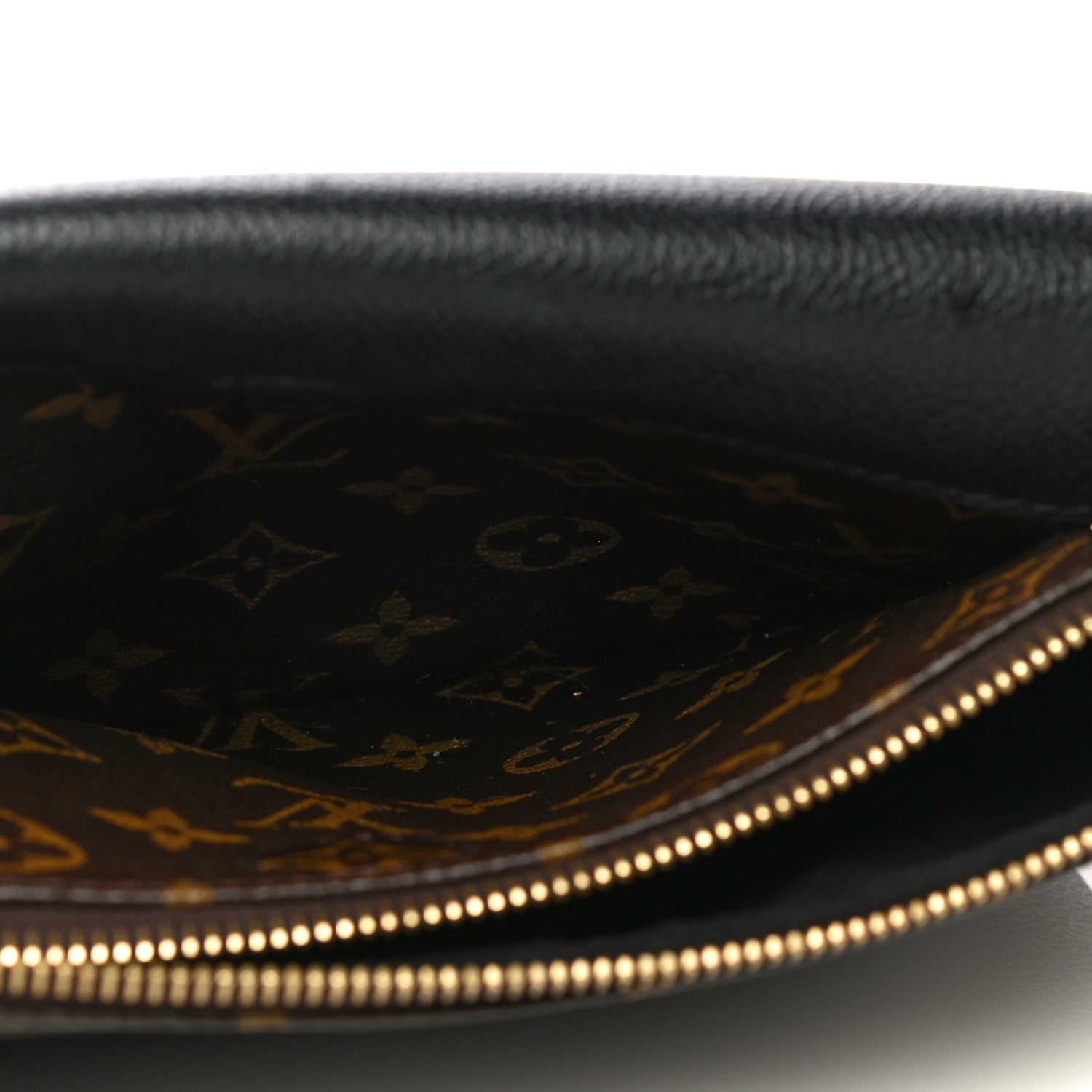 Louis Vuitton Monogram Twice Pochette Black 7 of 8