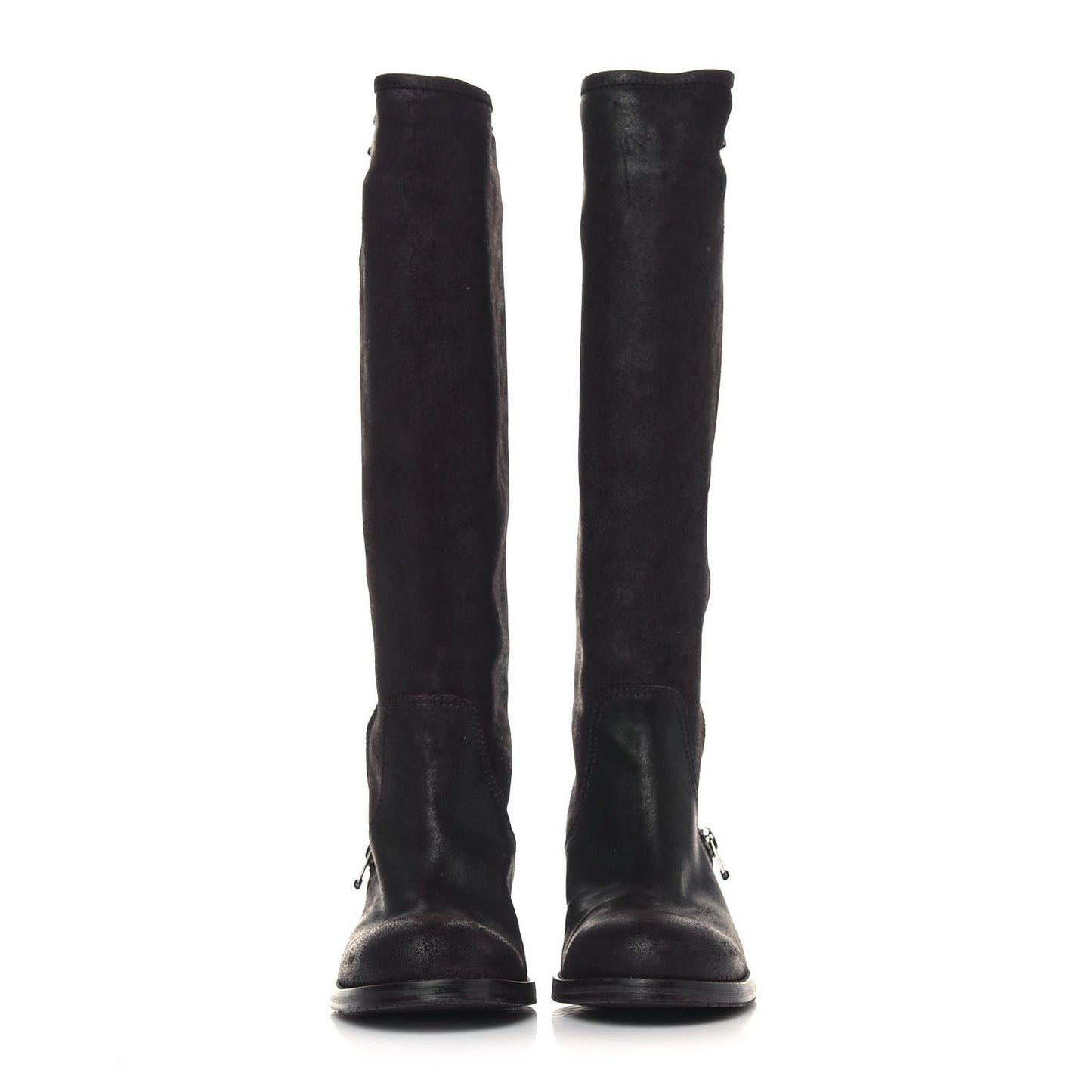 Suede Doreen Tall Boots 37 Brown