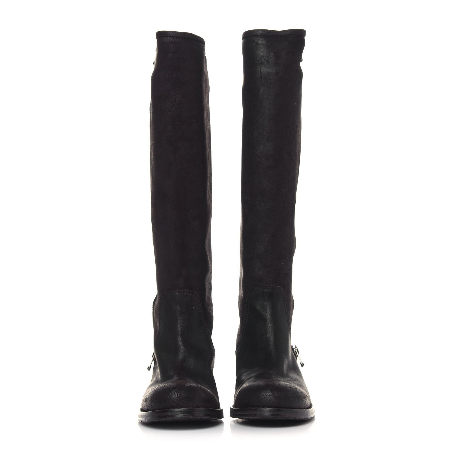 Jimmy Choo Suede Doreen Tall Boots 37 Brown 2 of 8