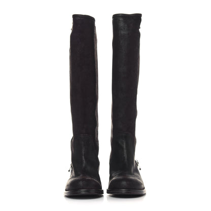 Jimmy Choo Suede Doreen Tall Boots 37 Brown 2 of 8