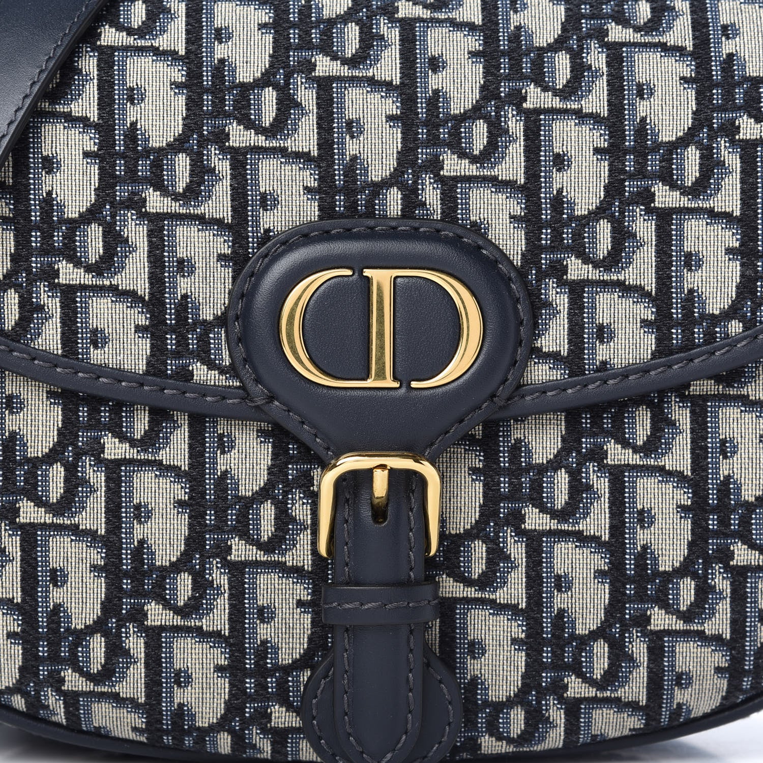 Christian Dior Oblique Medium Bobby Flap Blue 9 of 9