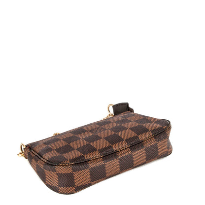 Louis Vuitton Damier Ebene Mini Pochette Accessories 4 of 7