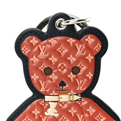 Louis Vuitton Monogram Teddy Bear Bag Charm Key Holder  Brown 5 of 5