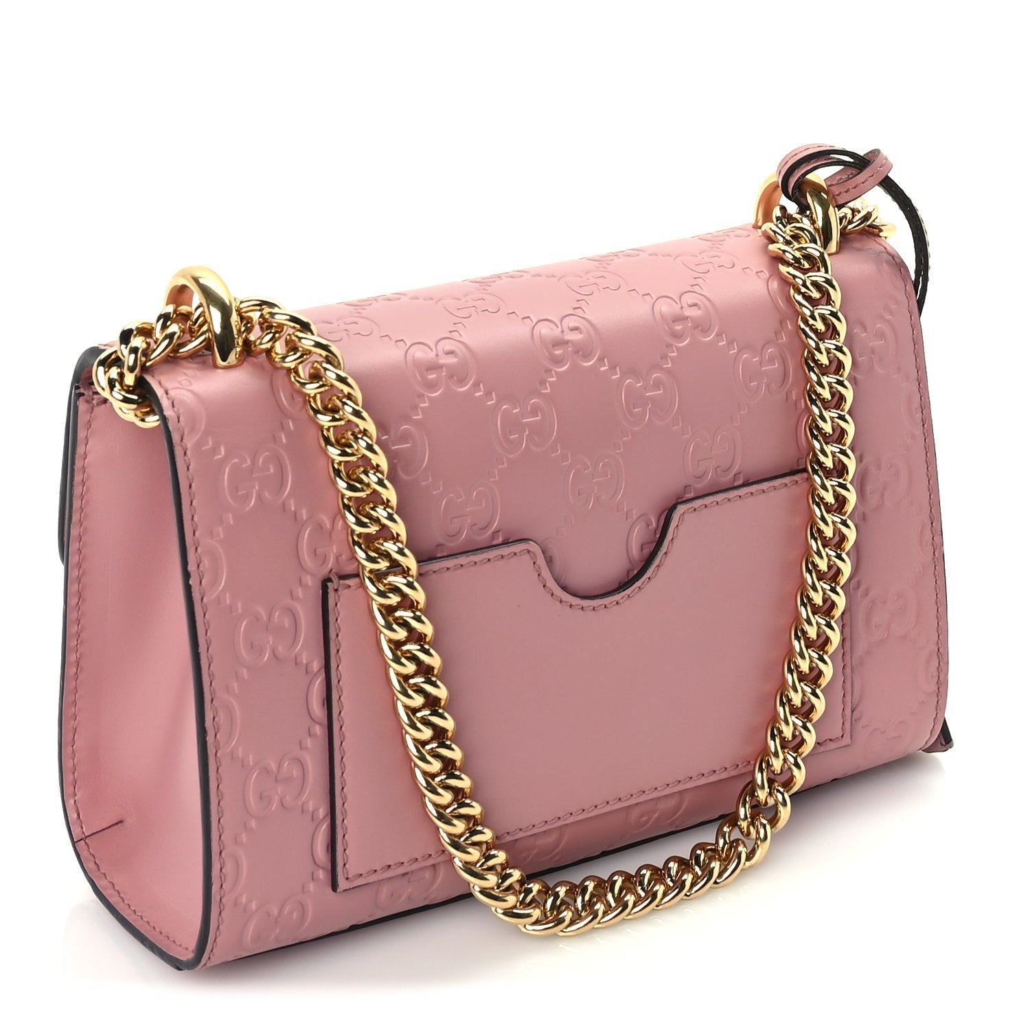 Gucci ssima Small Padlock Shoulder Bag  Rose Baby Candy 2 of 8