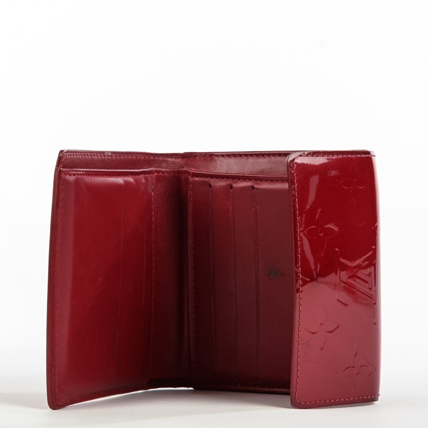 Louis Vuitton Vernis Elise Wallet Pomme D'Amour 5 of 7