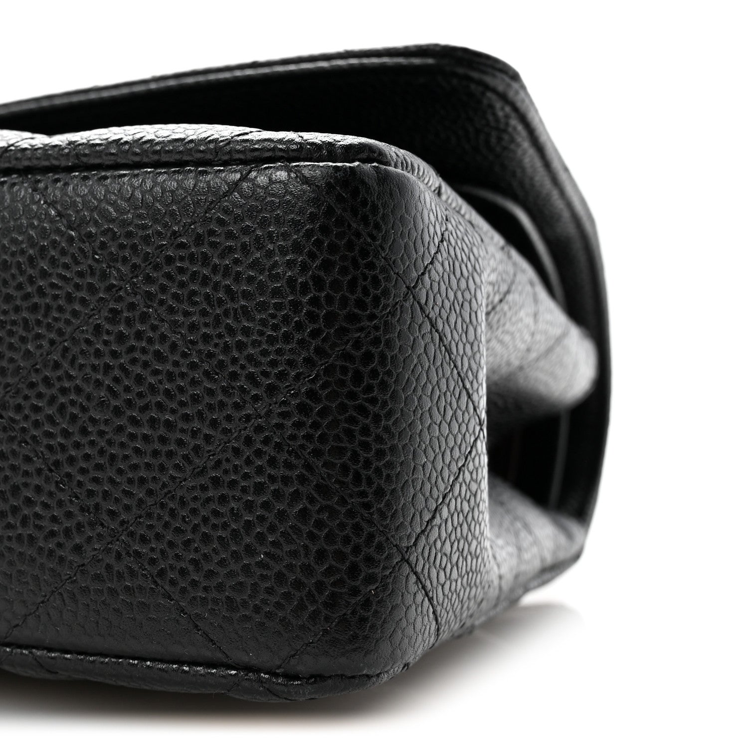 Chanel Caviar Quilted Medium Double Flap Black 10 of 11