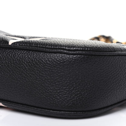 Louis Vuitton Empreinte Monogram Giant Multi Pochette Accessories Large Pochette Black Beige 8 of 10