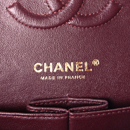 Chanel Lambskin Quilted Medium Double Flap  Black 5 of 8