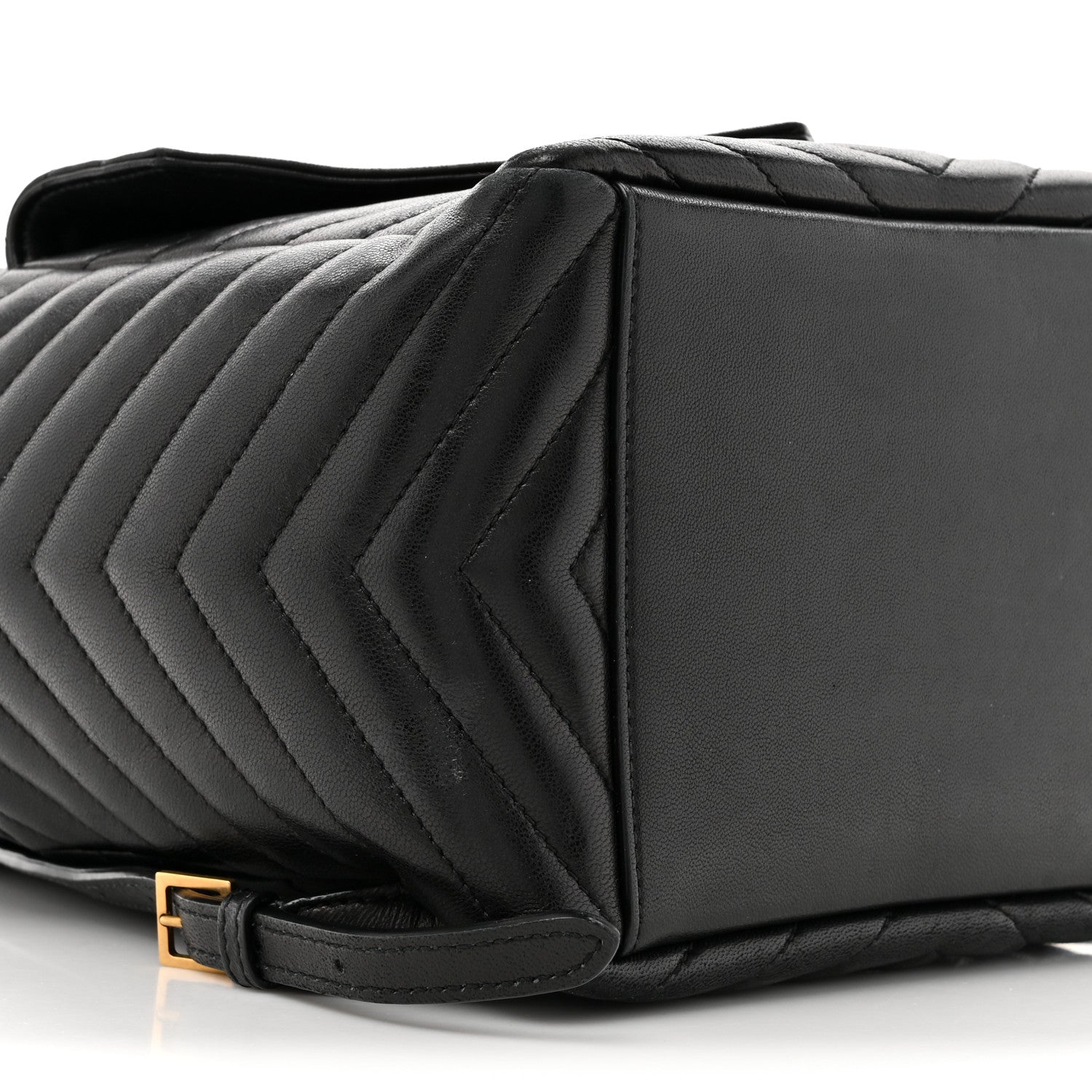 Saint Laurent Lambskin Matelasse Monogram Joe Backpack Black 10 of 14