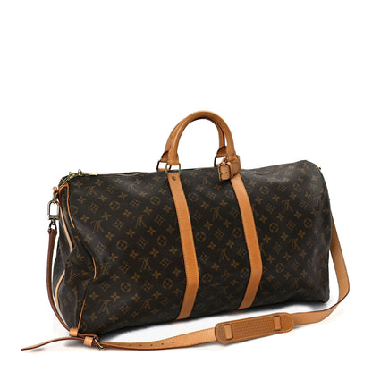Louis Vuitton Monogram Keepall Bandouliere 55 3 of 10
