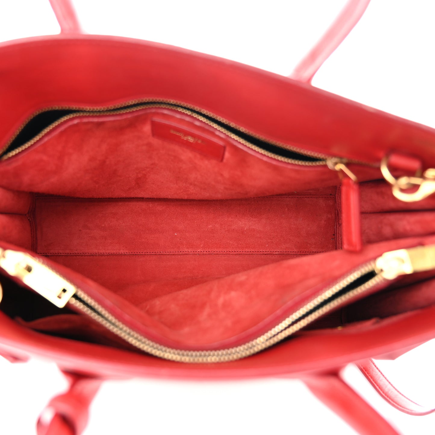 Calfskin Small Sac De Jour Vermillion