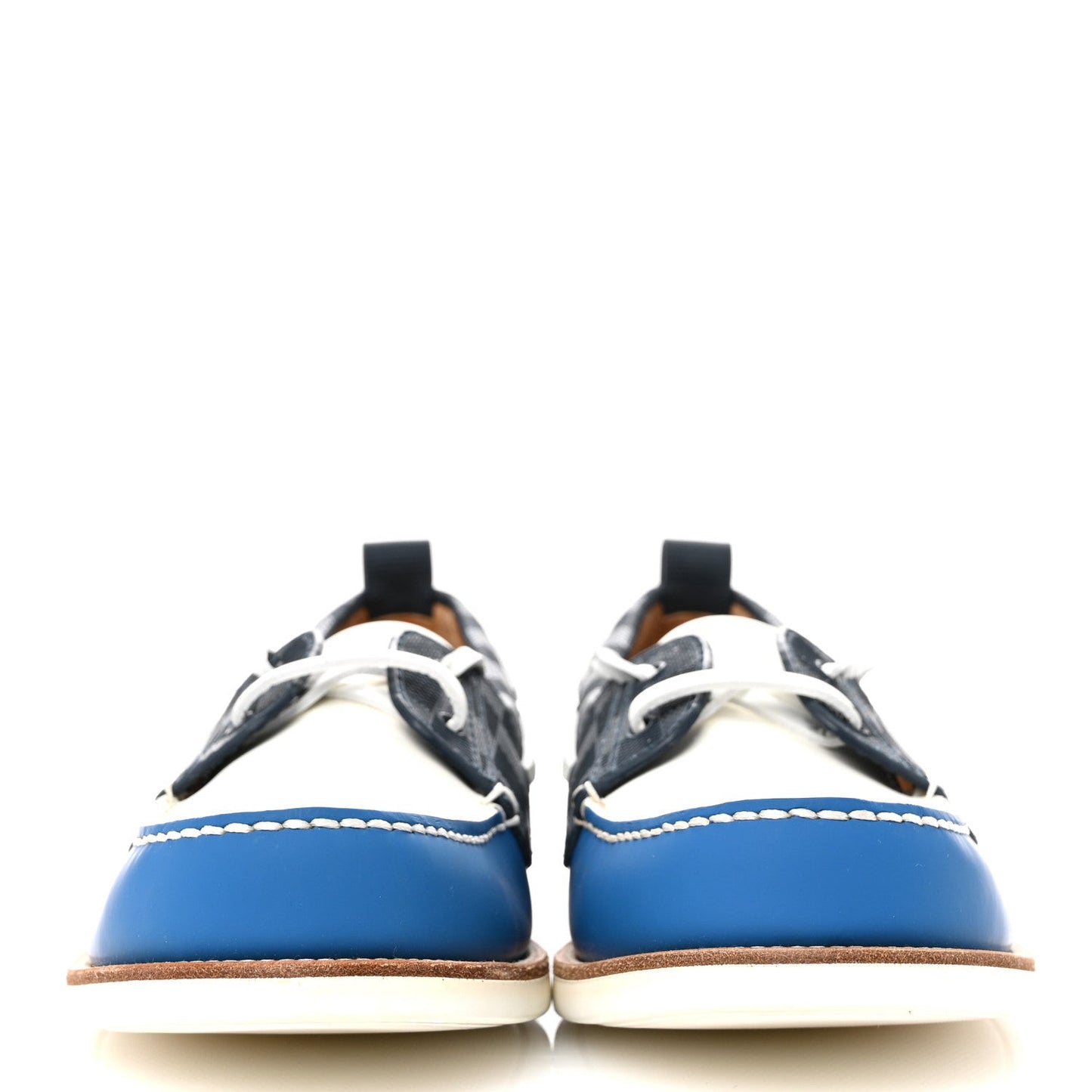 Mat Calfskin Mens Rubber America's Cup Marine Boat Shoe Pacific Blue