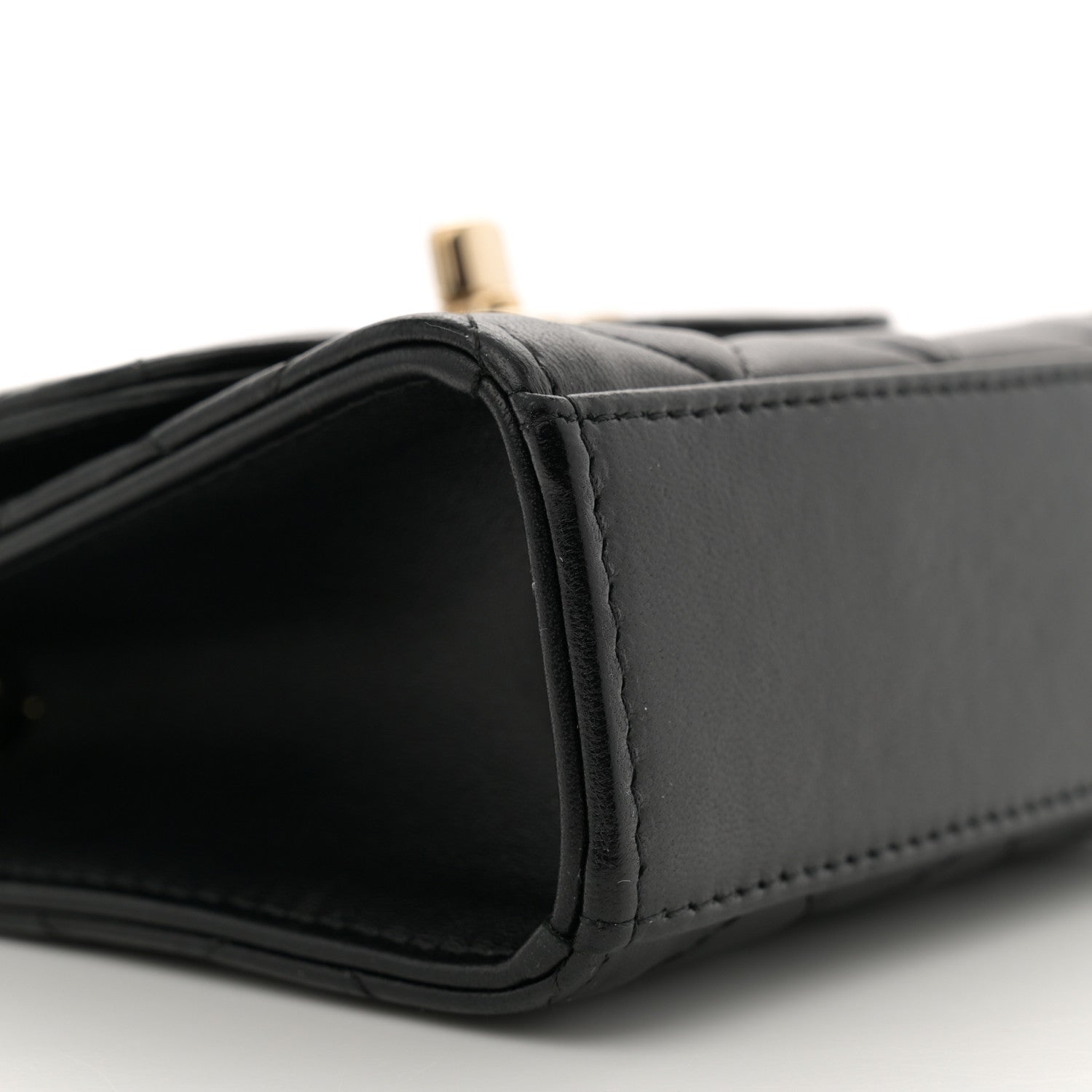 Chanel Lambskin Quilted Mini Trendy CC Chain Wallet Black 9 of 11