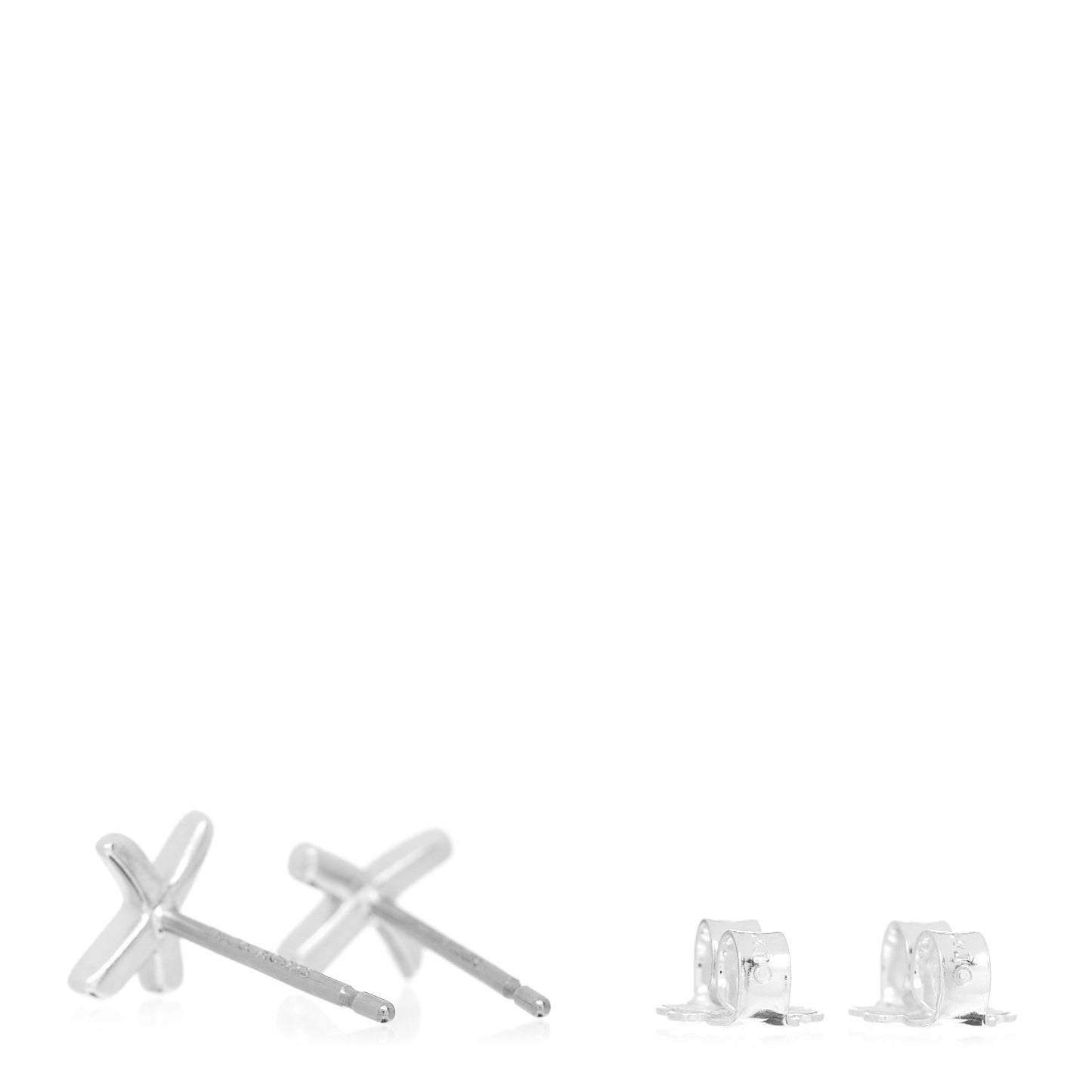 Sterling Silver Small Paloma Picasso Graffiti X Stud Earrings