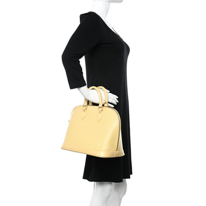 Louis Vuitton LOUIS VUITTON Epi Alma PM Vanilla 2 of 19