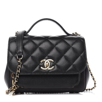 Chanel Caviar Quilted Small Business Affinity Flap Black 1 of 10