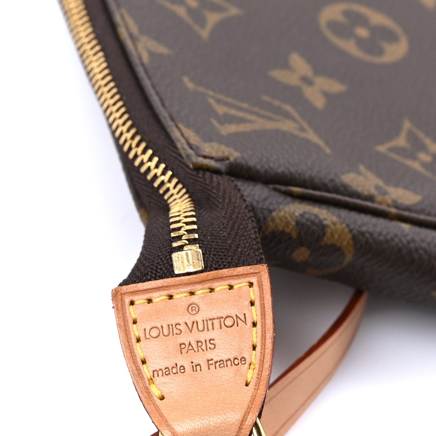 Monogram Pochette Accessories Brown