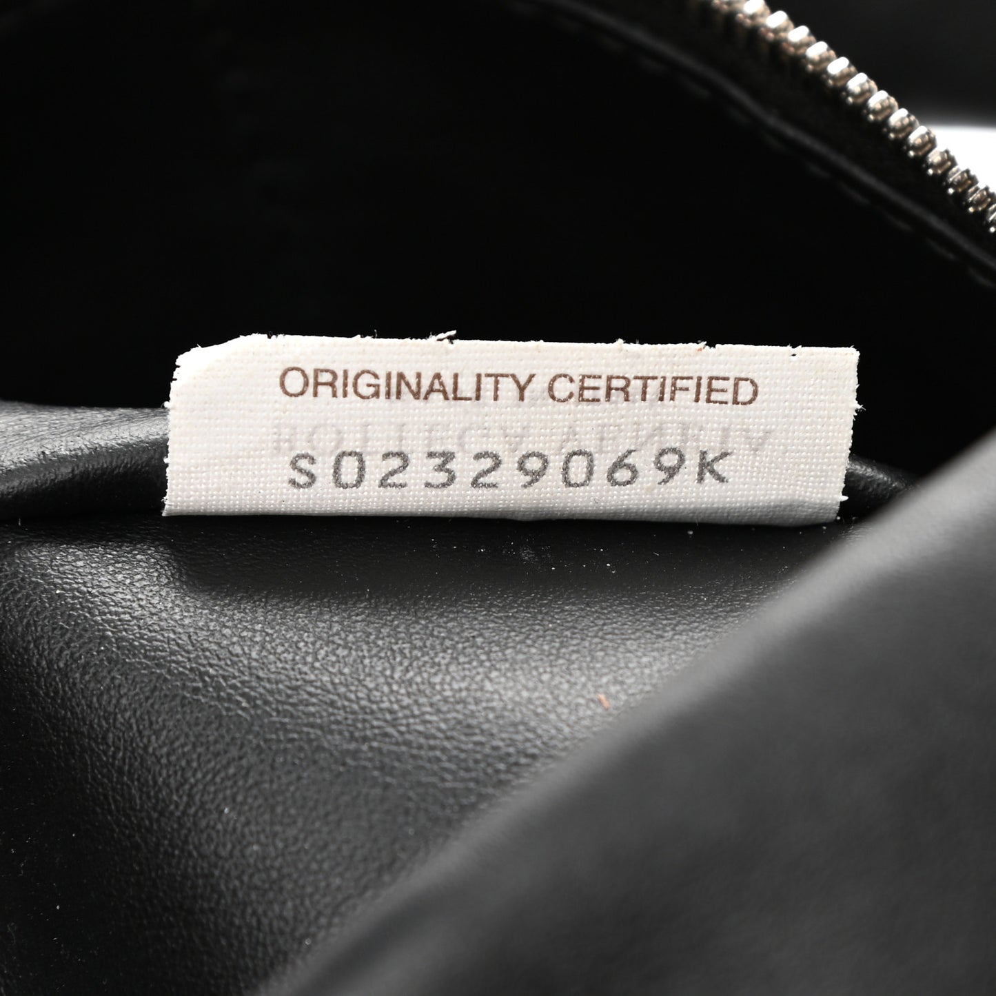 Calfskin Mini Double Knot Bag Black