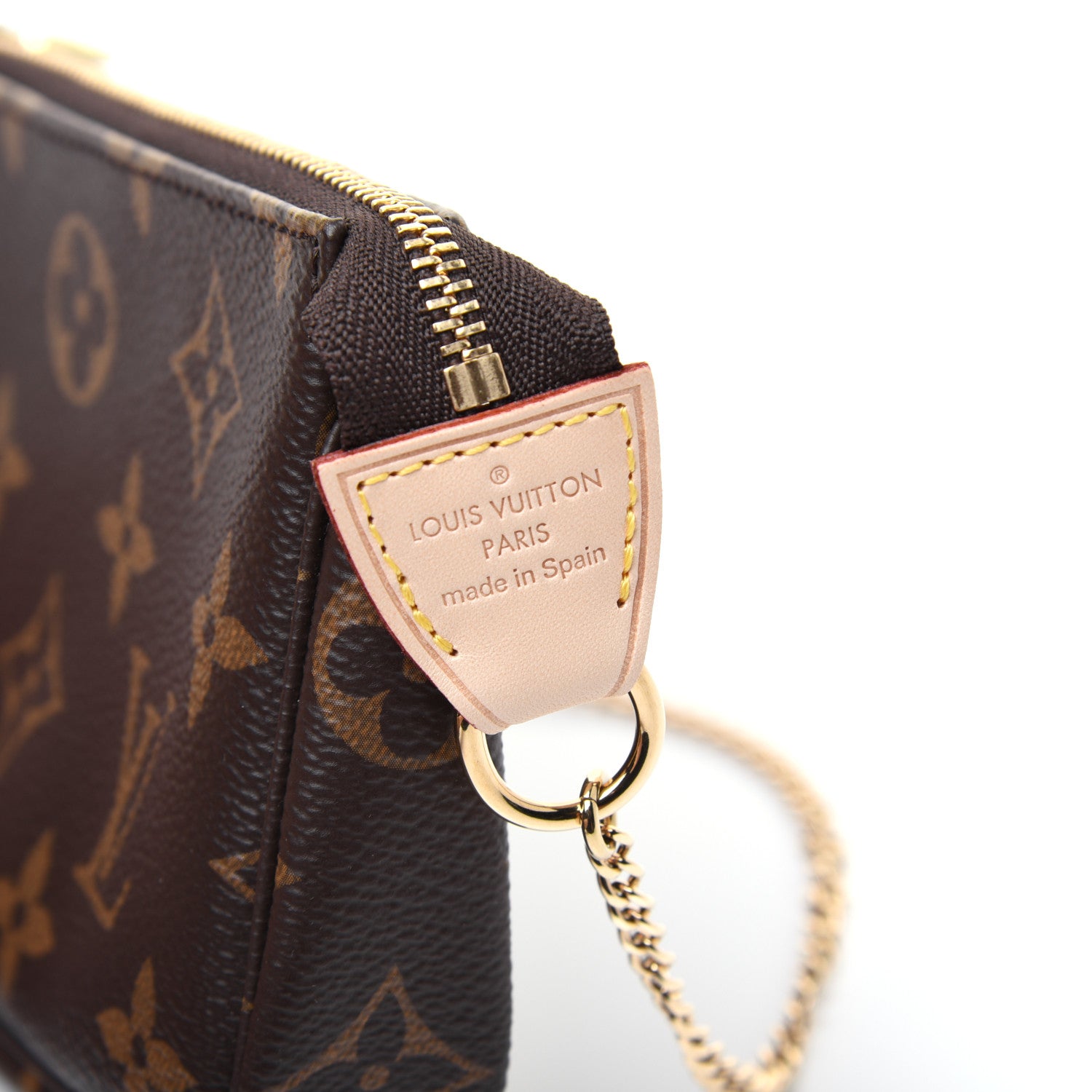 Louis Vuitton Monogram Mini Pochette Accessories 7 of 11