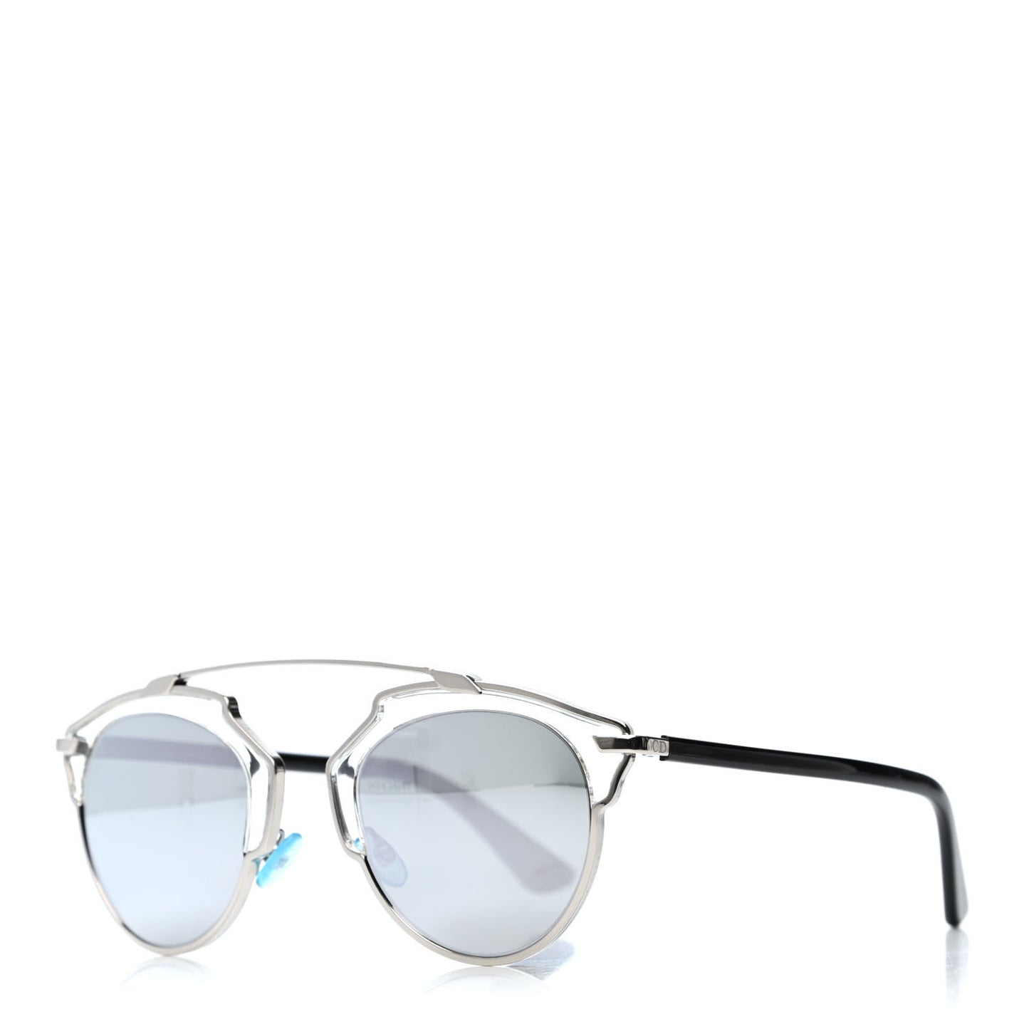 Mirrored So Real Sunglasses Silver