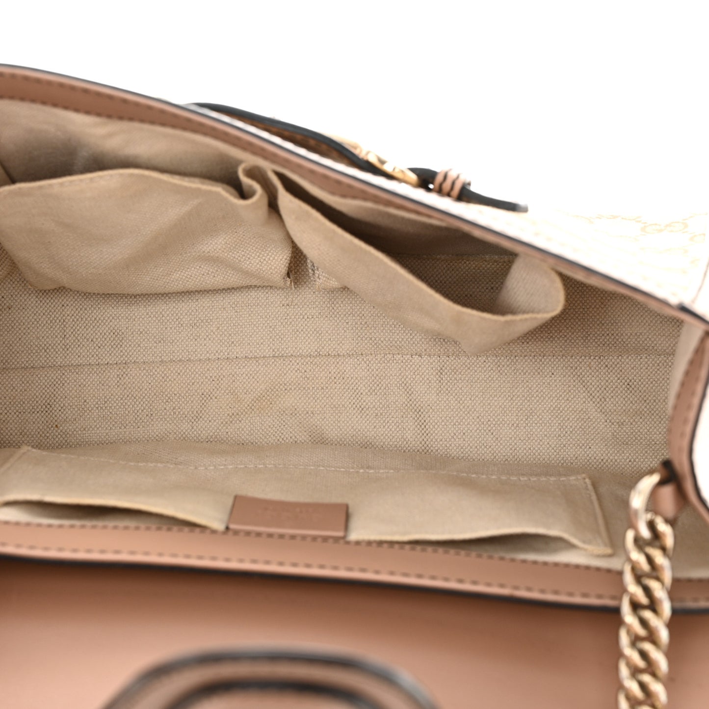 Monogram Medium Emily Chain Shoulder Bag Light Pink