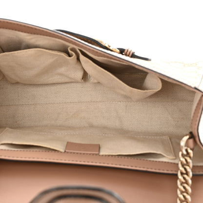 Gucci Monogram Medium Emily Chain Shoulder Bag Light Pink 5 of 17