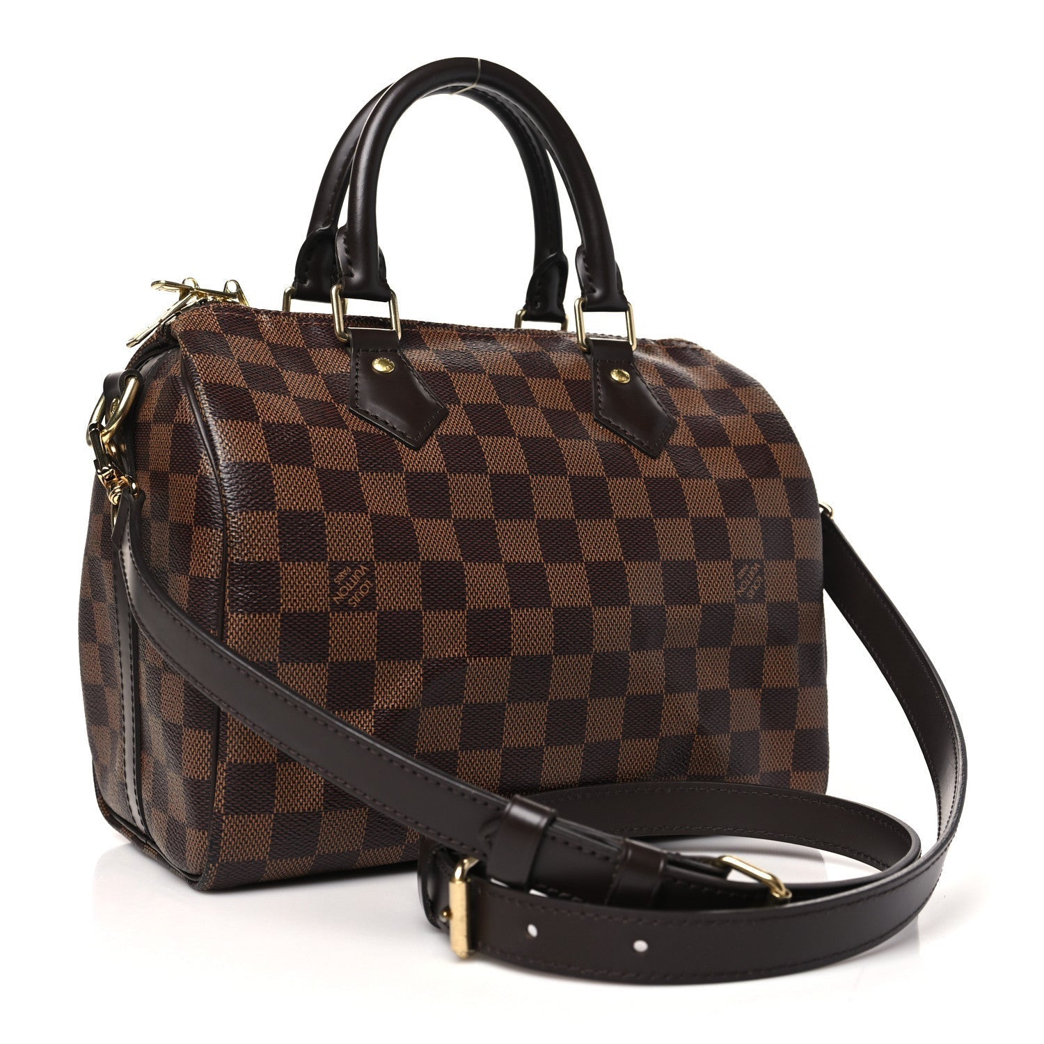 Louis Vuitton Damier Ebene Speedy Bandouliere 25 3 of 7