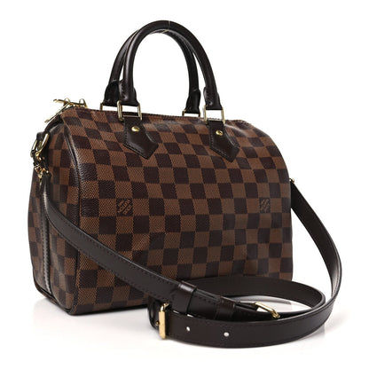 Louis Vuitton Damier Ebene Speedy Bandouliere 25 3 of 7