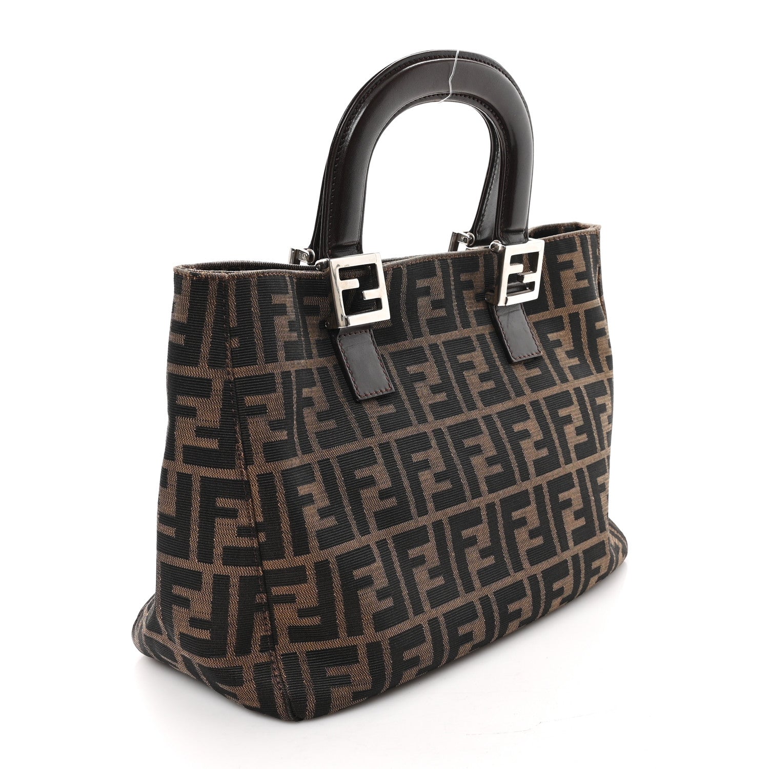 Fendi Zucca Small Holdall Tote Tobacco 3 of 12