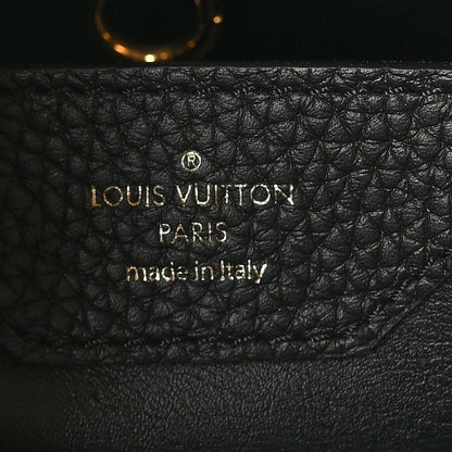 Louis Vuitton Taurillon Capucines MM Arizona Black Arizona Beige Ruby Red 6 of 7