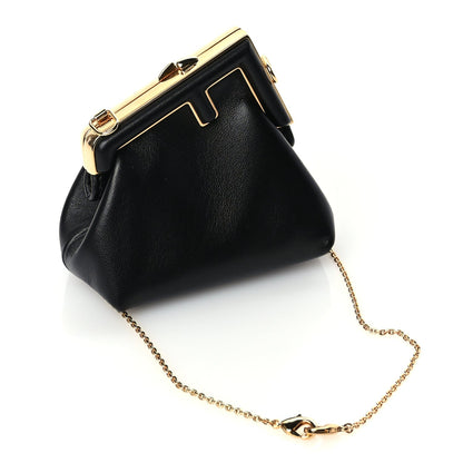 Fendi FENDI Shiny Nappa Nano  First Bag Charm Black 2 of 8