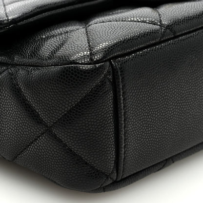Chanel Caviar Quilted Small Twist Your Buttons Flap Black 8 of 9