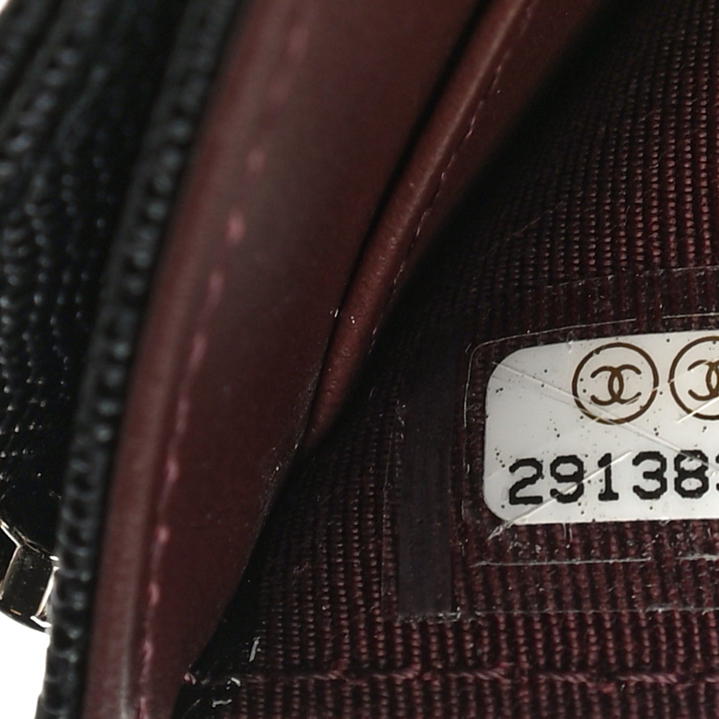 Caviar Quilted Small Flap Wallet Black