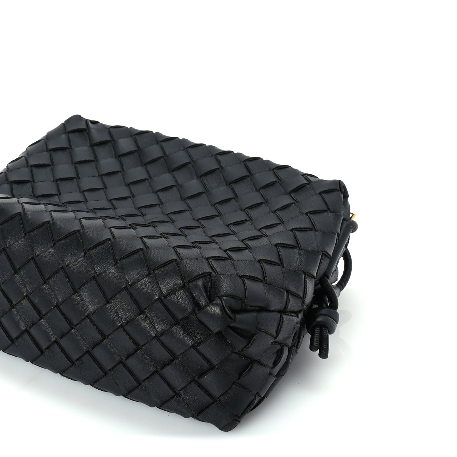 Bottega Veneta Nappa Intrecciato Medium Loop Camera Bag Black 8 of 8