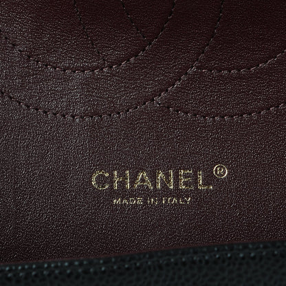 Chanel Caviar Quilted Jumbo Double Flap Black 7 of 9