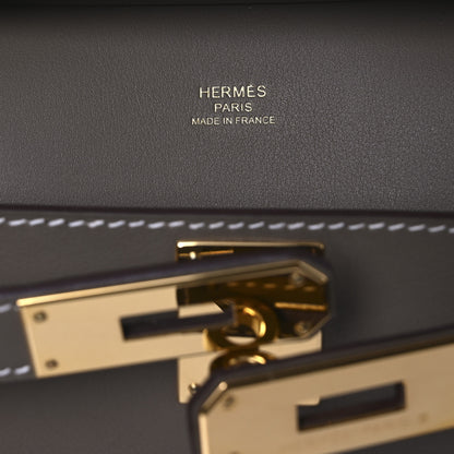 Hermes Swift Mini Jypsiere Etoupe 6 of 11