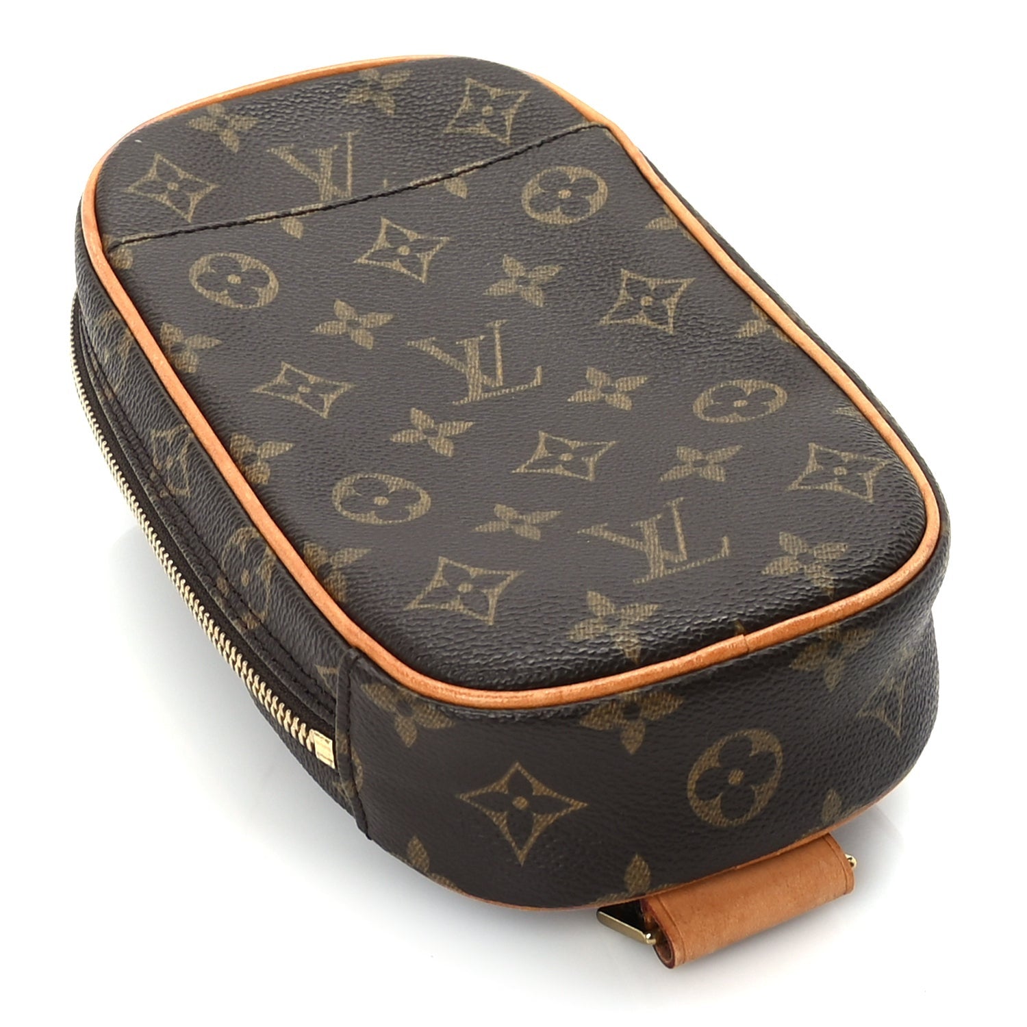 Louis Vuitton Monogram Pochette Gange Brown 3 of 8