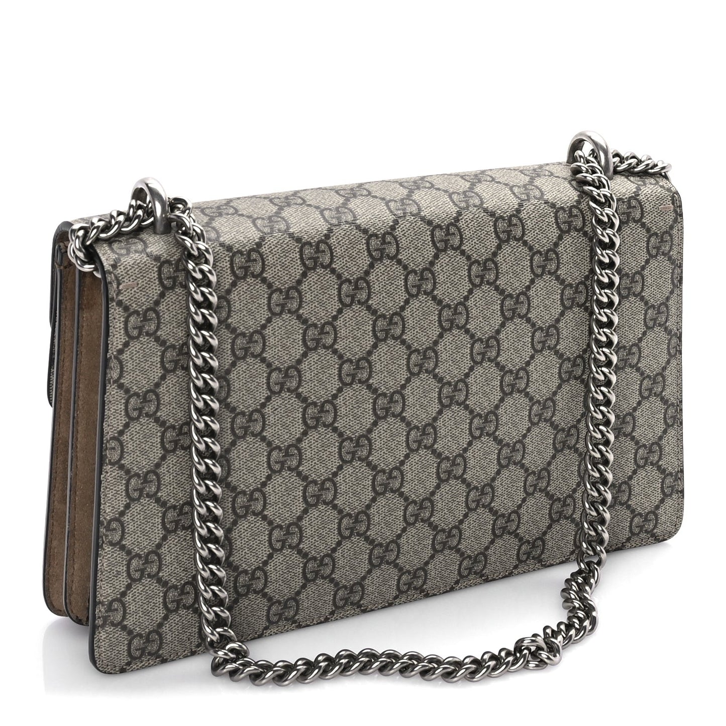 GG Supreme Monogram Small Dionysus Shoulder Bag Taupe