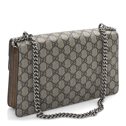 Gucci GG Supreme Monogram Small Dionysus Shoulder Bag Taupe 2 of 7