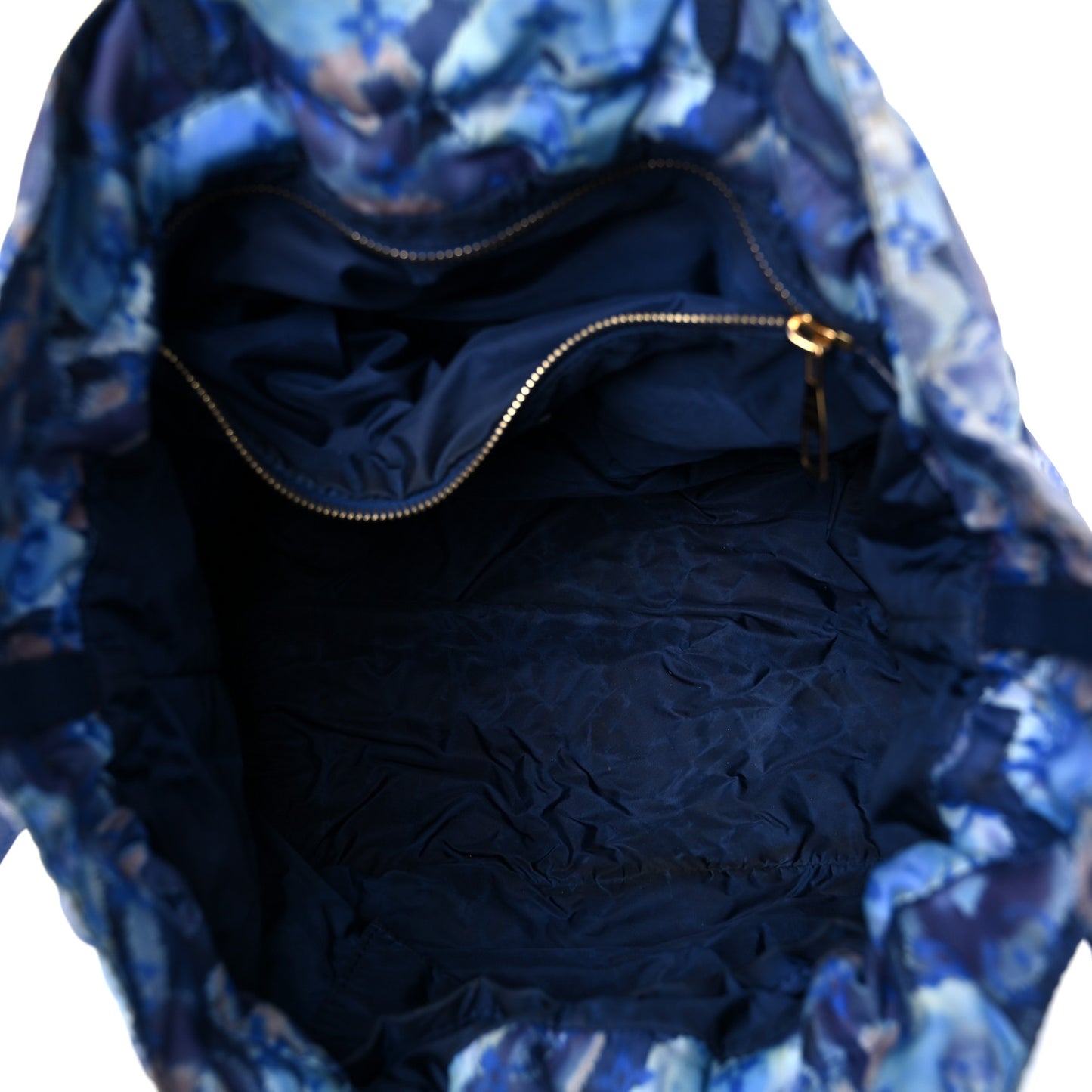 Nylon Monogram Ikat Noefull MM Grand Blue