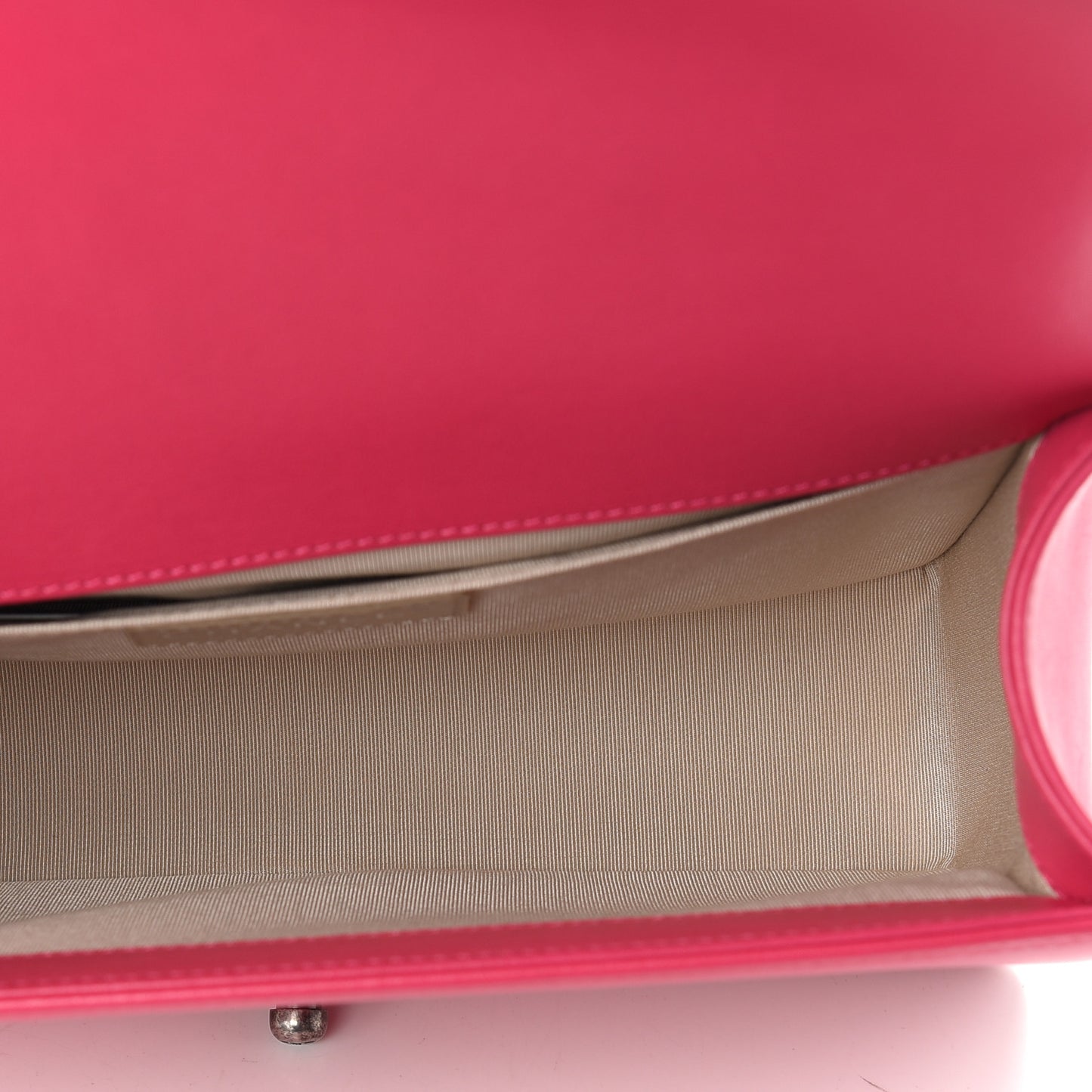 Lambskin Quilted Medium Boy Flap Pink