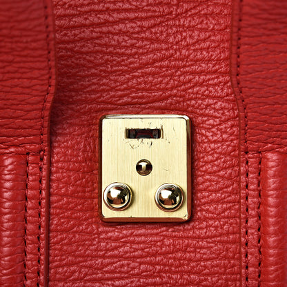 3.1 Phillip Lim 3.1 Textured Calfskin Mini Pashli Satchel Red 7 of 17
