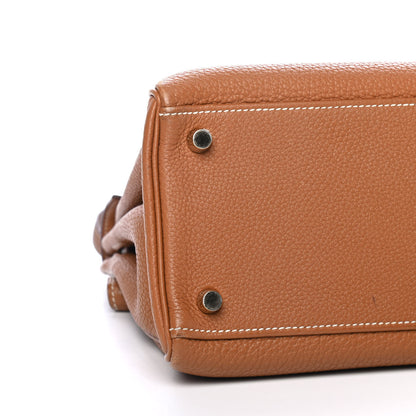 Hermes Togo Kelly Retourne 32 Gold 7 of 9