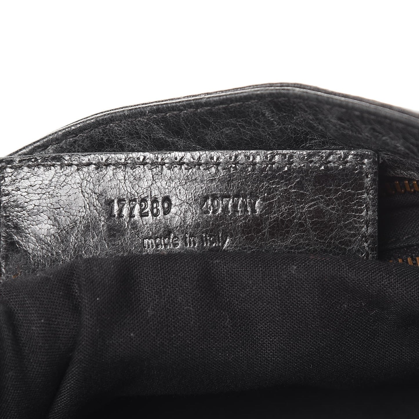 Chevre Classic Hardware Flat Messenger Black