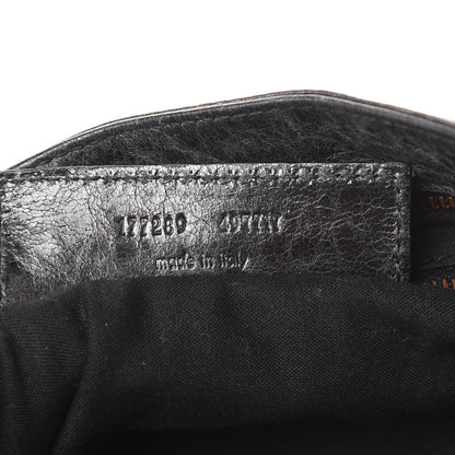 Balenciaga Chevre Classic Hardware Flat Messenger Black 7 of 9