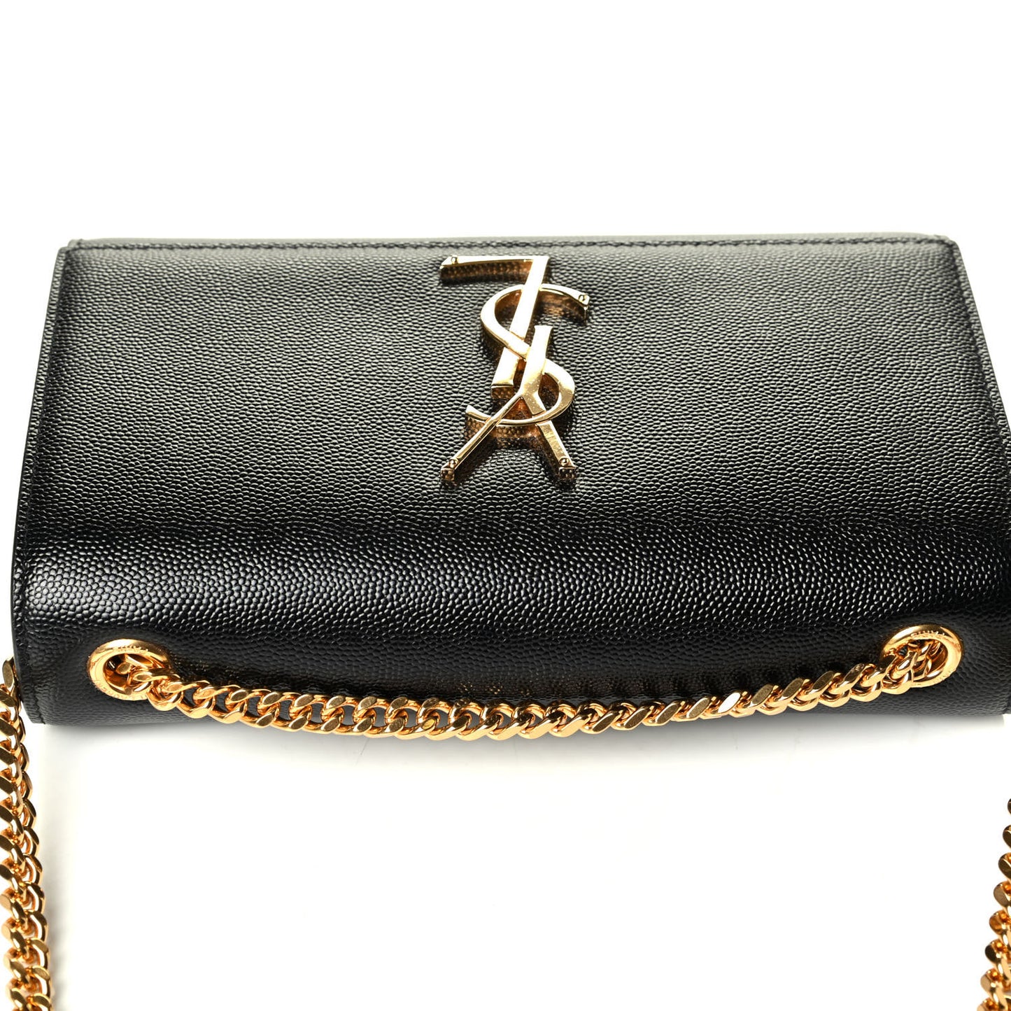 Grain De Poudre Small Monogram Kate Satchel Black